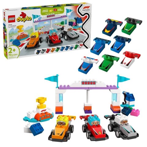 LEGO DUPLO TOWN 10445 Bolidy i kierowcy F1 LEGO DUPLO TOWN 10445 Bolidy i kierowcy F1