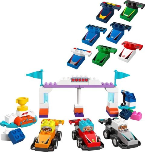 LEGO DUPLO TOWN 10445 Bolidy i kierowcy F1 LEGO DUPLO TOWN 10445 Bolidy i kierowcy F1