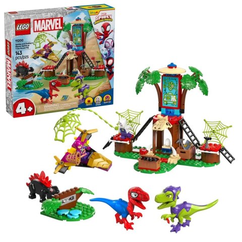 LEGO MARVEL SUPER HEROES 11200 Bitwa Spidey'ego i Gobby'ego przy domku na drzewie LEGO MARVEL SUPER HEROES 11200 Bitwa Spidey'ego i Gobby'ego przy domku na drzewie