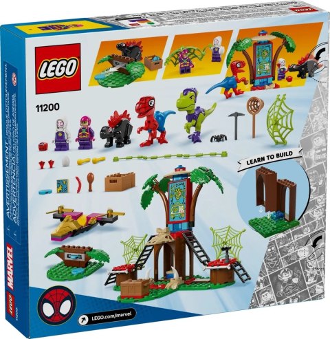 LEGO MARVEL SUPER HEROES 11200 Bitwa Spidey'ego i Gobby'ego przy domku na drzewie LEGO MARVEL SUPER HEROES 11200 Bitwa Spidey'ego i Gobby'ego przy domku na drzewie