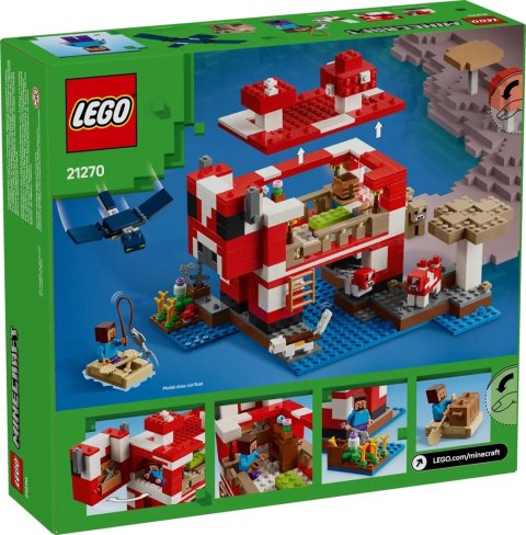 LEGO MINECRAFT 21270 Dom grzybowej krowy LEGO MINECRAFT 21270 Dom grzybowej krowy