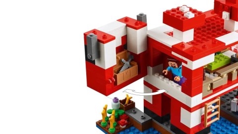 LEGO MINECRAFT 21270 Dom grzybowej krowy LEGO MINECRAFT 21270 Dom grzybowej krowy
