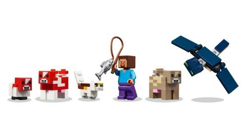 LEGO MINECRAFT 21270 Dom grzybowej krowy LEGO MINECRAFT 21270 Dom grzybowej krowy