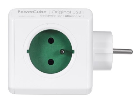 Przedłużacz allocacoc PowerCube Original 2202GN/FROUPC (kolor zielony) Przedłużacz allocacoc PowerCube Original 2202GN/FROUPC (kolor zielony)