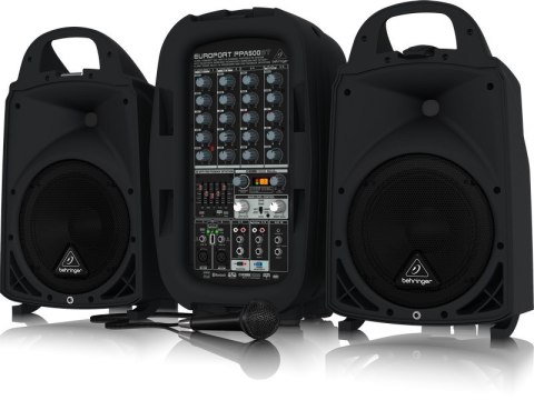 Behringer PPA500BT - Przenośny system nagłośnieniowy Behringer PPA500BT - Przenośny system nagłośnieniowy