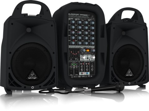 Behringer PPA500BT - Przenośny system nagłośnieniowy Behringer PPA500BT - Przenośny system nagłośnieniowy