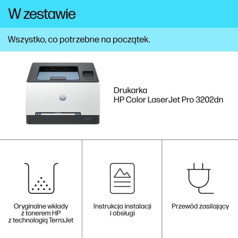 DRUKARKA HP COLOR LASERJET PRO 3202dn DRUKARKA HP COLOR LASERJET PRO 3202dn