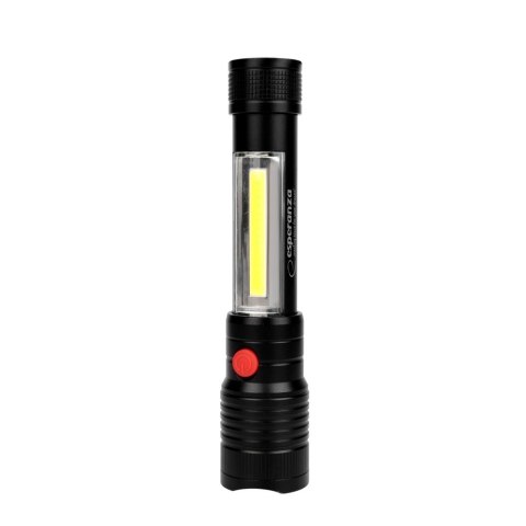 ESPERANZA ALUMINIOWA LATARKA ZE ŚWIATŁEM BOCZNYM COB APATE EOT069 ESPERANZA ALUMINIOWA LATARKA ZE ŚWIATŁEM BOCZNYM COB APATE EOT069
