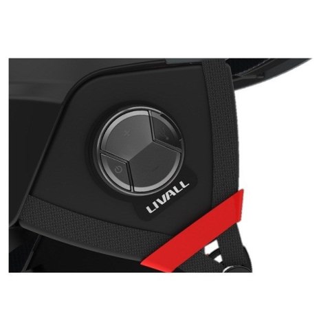 Kask narciarski Bluetooth 57-61cm Intercom/SOS biał Kask narciarski Bluetooth 57-61cm Intercom/SOS biał