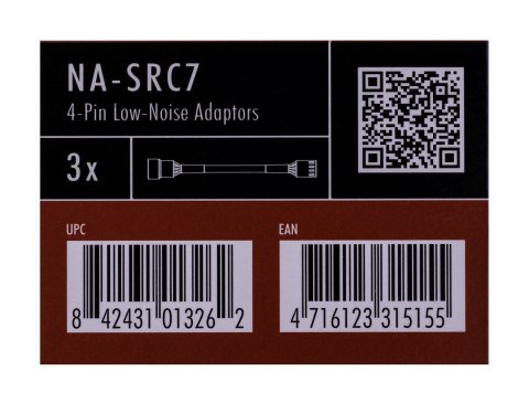 Mocowanie wentylatora NOCTUA NA-SRC7 3 szt. Low-Noise Adaptors 4-Pin Mocowanie wentylatora NOCTUA NA-SRC7 3 szt. Low-Noise Adaptors 4-Pin