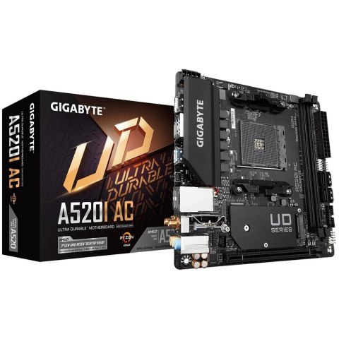 Płyta główna Gigabyte A520I AC (WYPRZEDAŻ) Płyta główna Gigabyte A520I AC (WYPRZEDAŻ)
