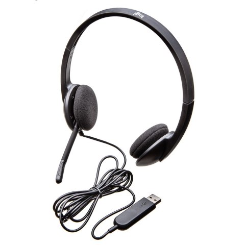 Słuchawki Logitech H340 981-000475 (kolor czarny) (WYPRZEDAŻ) Słuchawki Logitech H340 981-000475 (kolor czarny) (WYPRZEDAŻ)