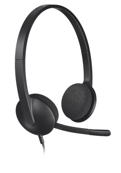 Słuchawki Logitech H340 981-000475 (kolor czarny) (WYPRZEDAŻ) Słuchawki Logitech H340 981-000475 (kolor czarny) (WYPRZEDAŻ)