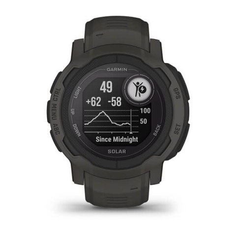 Zegarek Garmin Instinct 2 Solar Graphite Zegarek Garmin Instinct 2 Solar Graphite