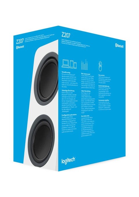 Głośniki Logitech Z207 White Głośniki Logitech Z207 White