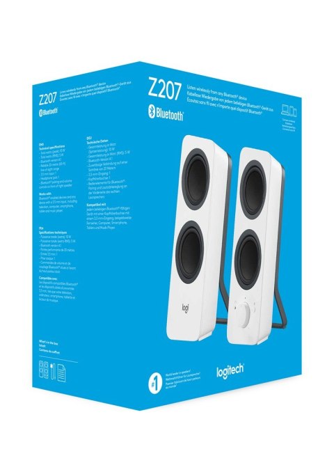 Głośniki Logitech Z207 White Głośniki Logitech Z207 White