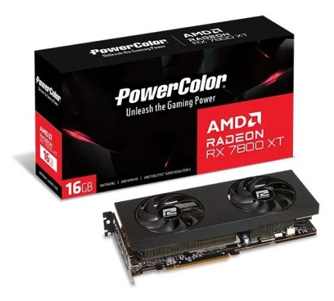 Karta graf. PowerColor RX 7800 XT 16GB GDDR6 Karta graf. PowerColor RX 7800 XT 16GB GDDR6