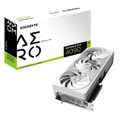 Karta graficzna Gigabyte GeForce RTX 4090 AERO OC 24GB Karta graficzna Gigabyte GeForce RTX 4090 AERO OC 24GB