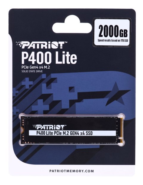 SSD Patriot Viper P400 Lite M.2 PCI-Ex4 NVMe 2000GB SSD Patriot Viper P400 Lite M.2 PCI-Ex4 NVMe 2000GB