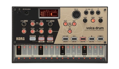 Korg VOLCA DRUM - Maszyna perkusyjna Korg VOLCA DRUM - Maszyna perkusyjna