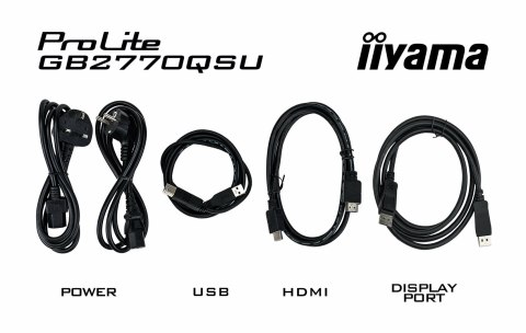 MONITOR IIYAMA LED 27" GB2770QSU-B6 180Hz MONITOR IIYAMA LED 27" GB2770QSU-B6 180Hz