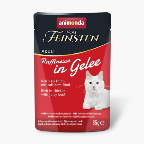 ANIMONDA Vom Feinsten Raffinesse rich in chicken with beef 85g ANIMONDA Vom Feinsten Raffinesse rich in chicken with beef 85g
