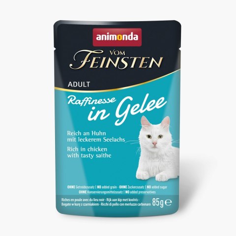 ANIMONDA Vom Feinsten Raffinesse rich in chicken with saithe 85g ANIMONDA Vom Feinsten Raffinesse rich in chicken with saithe 85g