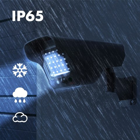 MACLEAN ATRAPA KAMERY SOLARNA MIGAJĄCA DIODA LED CZUJNIK RUCHU OŚWIETLENIE LED NAKLEJKA GRATIS SOL1803S MACLEAN ATRAPA KAMERY SOLARNA MIGAJĄCA DIODA LED CZUJNIK RUCHU OŚWIETLENIE LED NAKLEJKA GRATIS SOL1803S