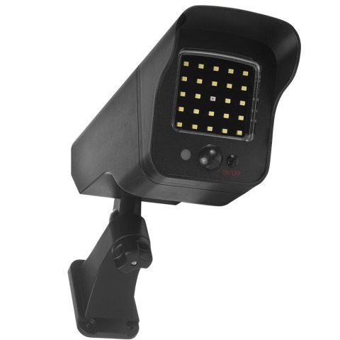 MACLEAN ATRAPA KAMERY SOLARNA MIGAJĄCA DIODA LED CZUJNIK RUCHU OŚWIETLENIE LED NAKLEJKA GRATIS SOL1803S MACLEAN ATRAPA KAMERY SOLARNA MIGAJĄCA DIODA LED CZUJNIK RUCHU OŚWIETLENIE LED NAKLEJKA GRATIS SOL1803S