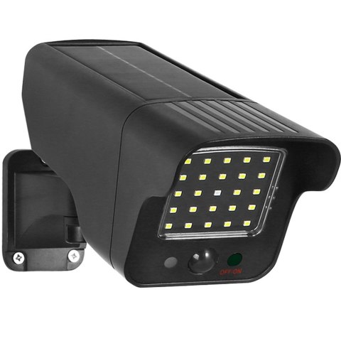 MACLEAN ATRAPA KAMERY SOLARNA MIGAJĄCA DIODA LED CZUJNIK RUCHU OŚWIETLENIE LED NAKLEJKA GRATIS SOL1803S MACLEAN ATRAPA KAMERY SOLARNA MIGAJĄCA DIODA LED CZUJNIK RUCHU OŚWIETLENIE LED NAKLEJKA GRATIS SOL1803S