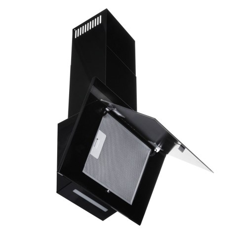 Okap AKPO WK-4 NERO LINE 2.0 90 CZARNY T450 Liniowy LED/Siłownik Okap AKPO WK-4 NERO LINE 2.0 90 CZARNY T450 Liniowy LED/Siłownik