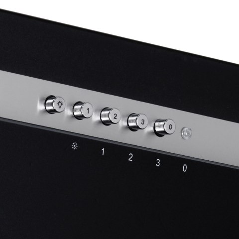 Okap AKPO WK-4 NERO LINE 2.0 90 CZARNY T450 Liniowy LED/Siłownik Okap AKPO WK-4 NERO LINE 2.0 90 CZARNY T450 Liniowy LED/Siłownik