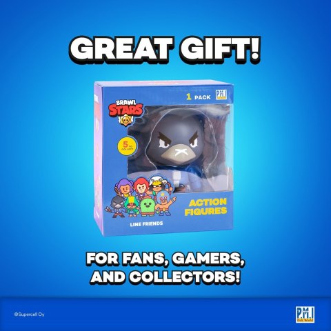 BRAWL STARS S1 ACTION FIGURES 11cm - CROW BRAWL STARS S1 ACTION FIGURES 11cm - CROW
