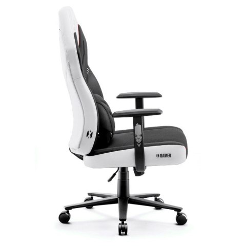 Fotel gamingowy DIABLO X-GAMER fotel czarno-biały Fotel gamingowy DIABLO X-GAMER fotel czarno-biały