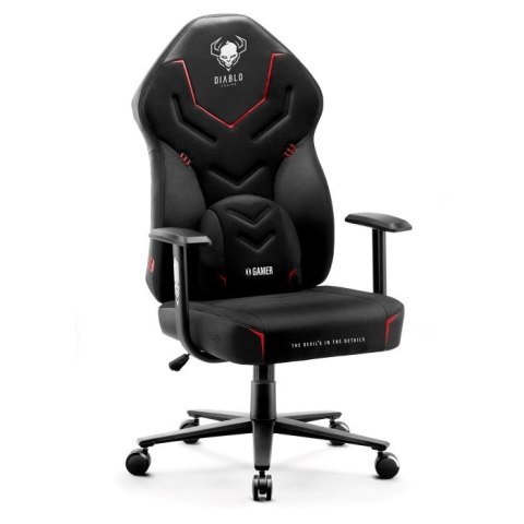 Fotel gamingowy DIABLO X-GAMER fotel czarno-czarny Fotel gamingowy DIABLO X-GAMER fotel czarno-czarny