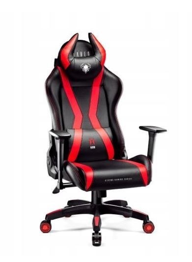 Fotel gamingowy DIABLO X-HORN 2.0 normal fotel czarno-czerwony Fotel gamingowy DIABLO X-HORN 2.0 normal fotel czarno-czerwony