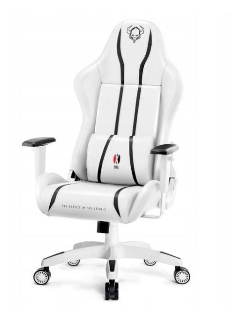Fotel gamingowy DIABLO X-ONE 2.0 normal fotel biało-czarny Fotel gamingowy DIABLO X-ONE 2.0 normal fotel biało-czarny