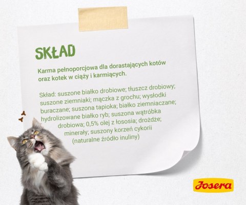 JOSERA Kitten grainfree - sucha karma dla kota - 2kg JOSERA Kitten grainfree - sucha karma dla kota - 2kg