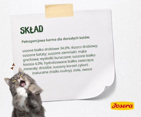 JOSERA NatureCat - sucha karma dla kota - 10 kg JOSERA NatureCat - sucha karma dla kota - 10 kg