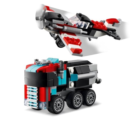 LEGO Creator 31146 Ciężarówka z platformą i helikopterem LEGO Creator 31146 Ciężarówka z platformą i helikopterem