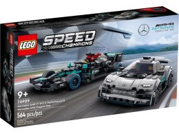 LEGO Speed Champions 76909 Mercedes-AMG F1 W12 E Performance i Mercedes-AMG ONE (WYPRZEDAŻ)