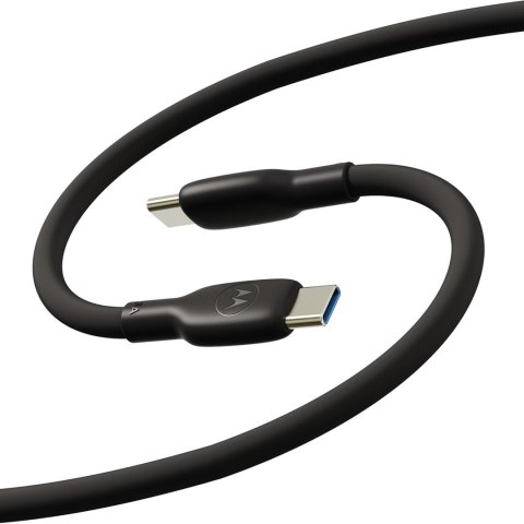 Motorola Silicone Cable C-C 5A 2m, Black Motorola Silicone Cable C-C 5A 2m, Black