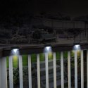 MACLEAN SOLARNA LAMPA SCHODOWA TARASOWA LED IP44 4000K NI-MH 100 MAH 80X45X45MM CZUJNIK ZMIERZCHU MCE319