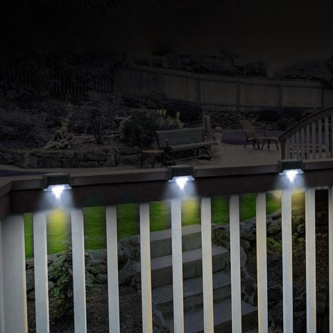 MACLEAN SOLARNA LAMPA SCHODOWA TARASOWA LED IP44 4000K NI-MH 100 MAH 80X45X45MM CZUJNIK ZMIERZCHU MCE319 MACLEAN SOLARNA LAMPA SCHODOWA TARASOWA LED IP44 4000K NI-MH 100 MAH 80X45X45MM CZUJNIK ZMIERZCHU MCE319