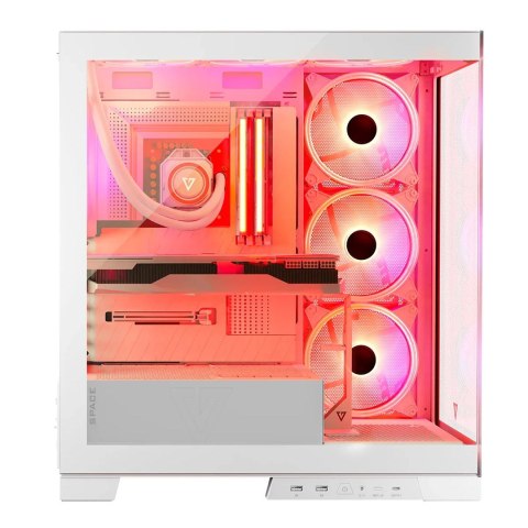 MODECOM OBUDOWA VOLCNO SPACE APEX ARGB MIDI WHITE MODECOM OBUDOWA VOLCNO SPACE APEX ARGB MIDI WHITE