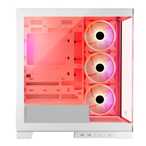 MODECOM OBUDOWA VOLCNO SPACE APEX ARGB MIDI WHITE MODECOM OBUDOWA VOLCNO SPACE APEX ARGB MIDI WHITE
