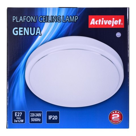 Plafon Activejet AJE-GENUA 3xE27 (WYPRZEDAŻ) Plafon Activejet AJE-GENUA 3xE27 (WYPRZEDAŻ)