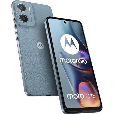 Smartfon Motorola Moto E15 2/64GB Misty Blue Smartfon Motorola Moto E15 2/64GB Misty Blue