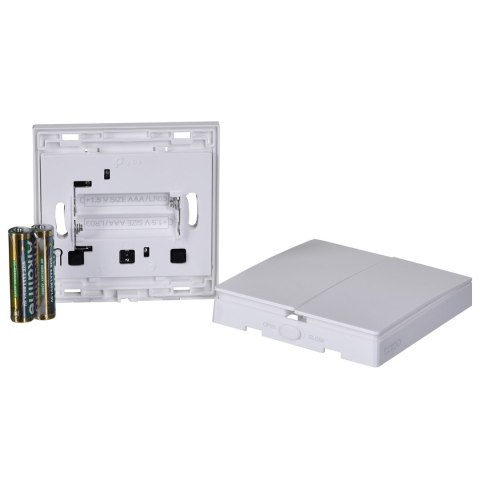 TP-Link Tapo S220 WYŁĄCZNIK światła Smart Wifi (jednobiegunowy, podwójny, biały) TP-Link Tapo S220 WYŁĄCZNIK światła Smart Wifi (jednobiegunowy, podwójny, biały)