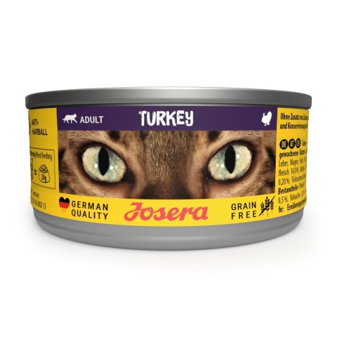 Josera Cat indyk puszka dla kotów 200g Josera Cat indyk puszka dla kotów 200g